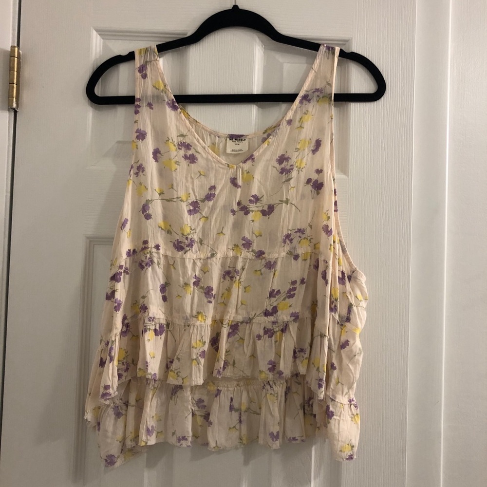 SOLD Free People Flowy Crop Top